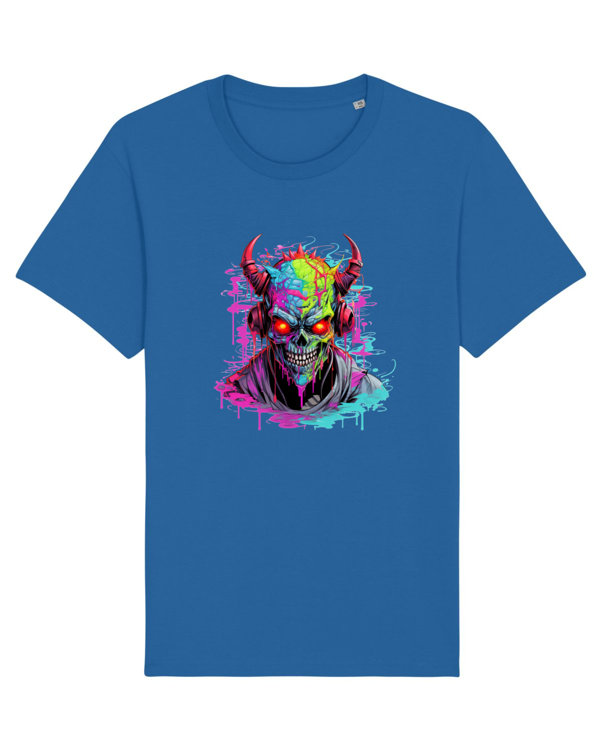 Tricou mânecă scurtă Unisex Rocker Royal Blue
