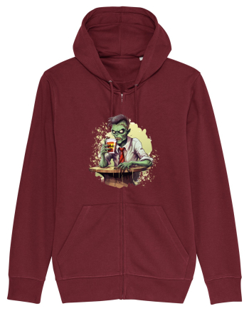Zombie in a bar Burgundy
