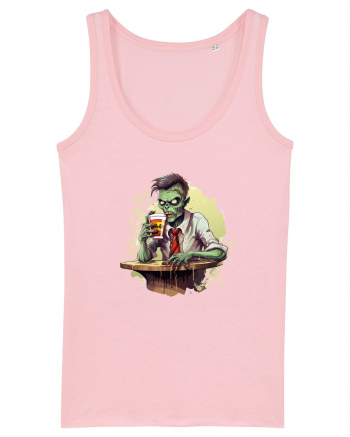 Zombie in a bar Cotton Pink
