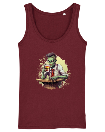 Zombie in a bar Burgundy