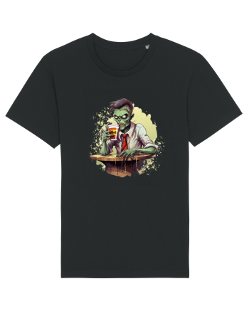 Zombie in a bar Black