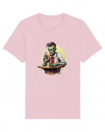 Zombie in a bar Cotton Pink