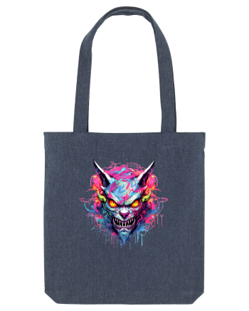Devil Graffiti Midnight Blue