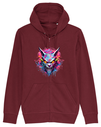 Devil Graffiti Burgundy