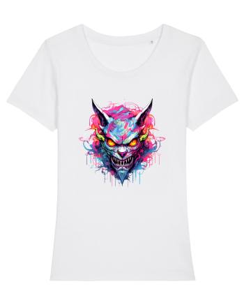 Devil Graffiti White