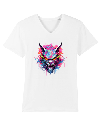 Devil Graffiti White