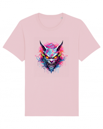 Devil Graffiti Cotton Pink