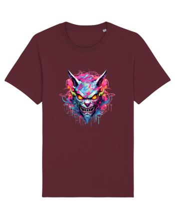 Devil Graffiti Burgundy