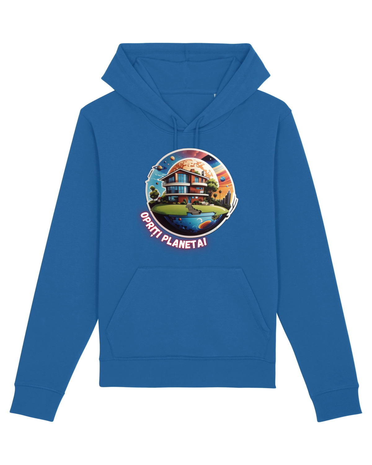 Hanorac Unisex Drummer Royal Blue