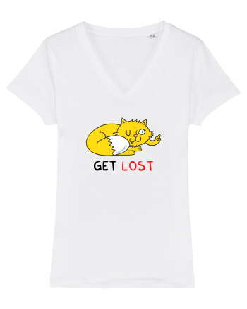 Get lost White