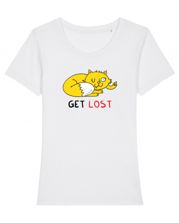 Get lost White