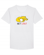 Get lost Tricou mânecă scurtă guler larg Bărbat Skater