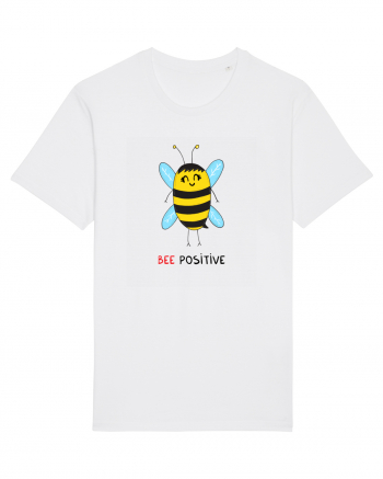 Bee positive Tricou mânecă scurtă Unisex Rocker