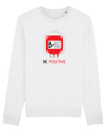 Be positive Bluză mânecă lungă Unisex Rise