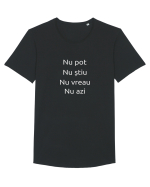 Nu azi - white Tricou mânecă scurtă guler larg Bărbat Skater