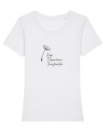 Dandelion Inspirational White
