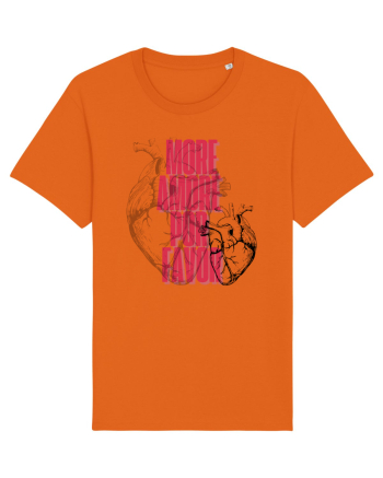 MORE AMORE POR FAVOR Bright Orange