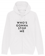 who s gonna stop me Hanorac cu fermoar Unisex Connector