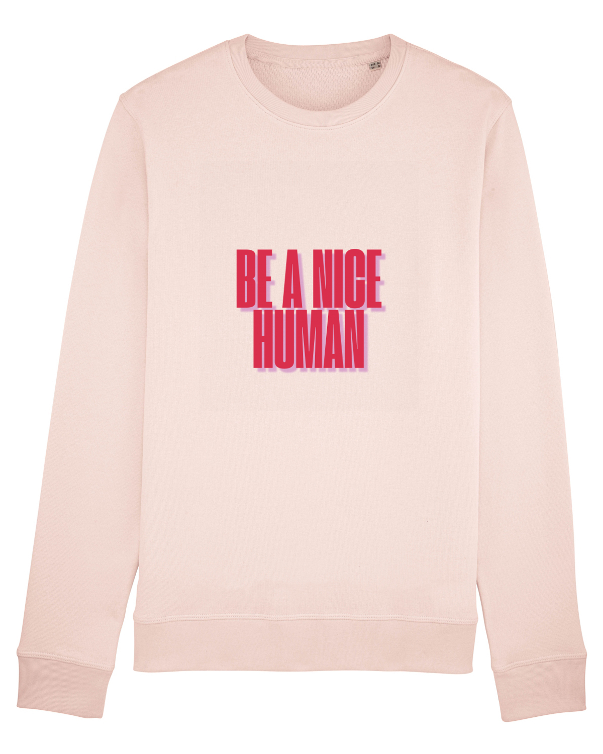 Bluză mânecă lungă Unisex Rise Candy Pink