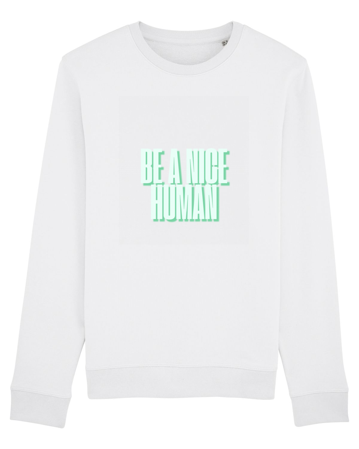 Bluză mânecă lungă Unisex Rise White