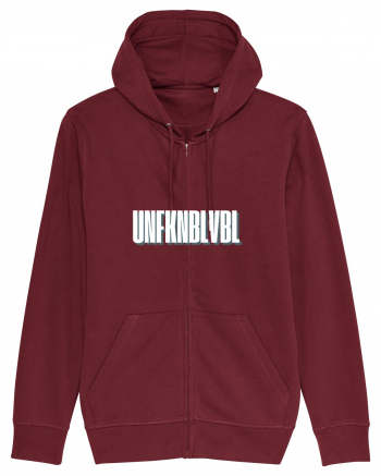 UNFKNBLVBL Burgundy