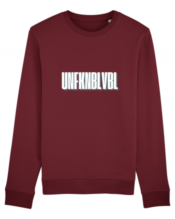 UNFKNBLVBL Burgundy