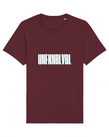 UNFKNBLVBL Burgundy