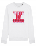 YESTERDAY NOW TOMORROW Bluză mânecă lungă Unisex Rise