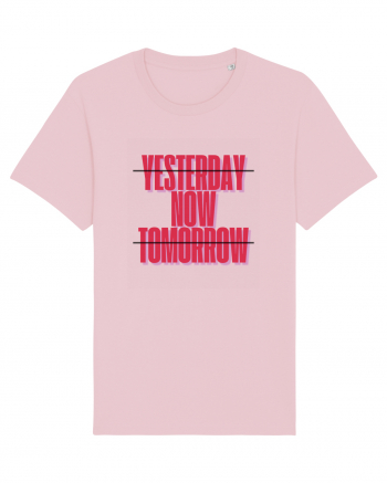 YESTERDAY NOW TOMORROW Cotton Pink