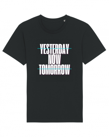 YESTERDAY NOW TOMORROW Black