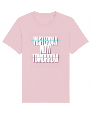 YESTERDAY NOW TOMORROW Cotton Pink