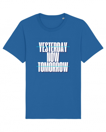 YESTERDAY NOW TOMORROW Royal Blue