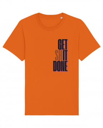 GET SHIT DONE Bright Orange