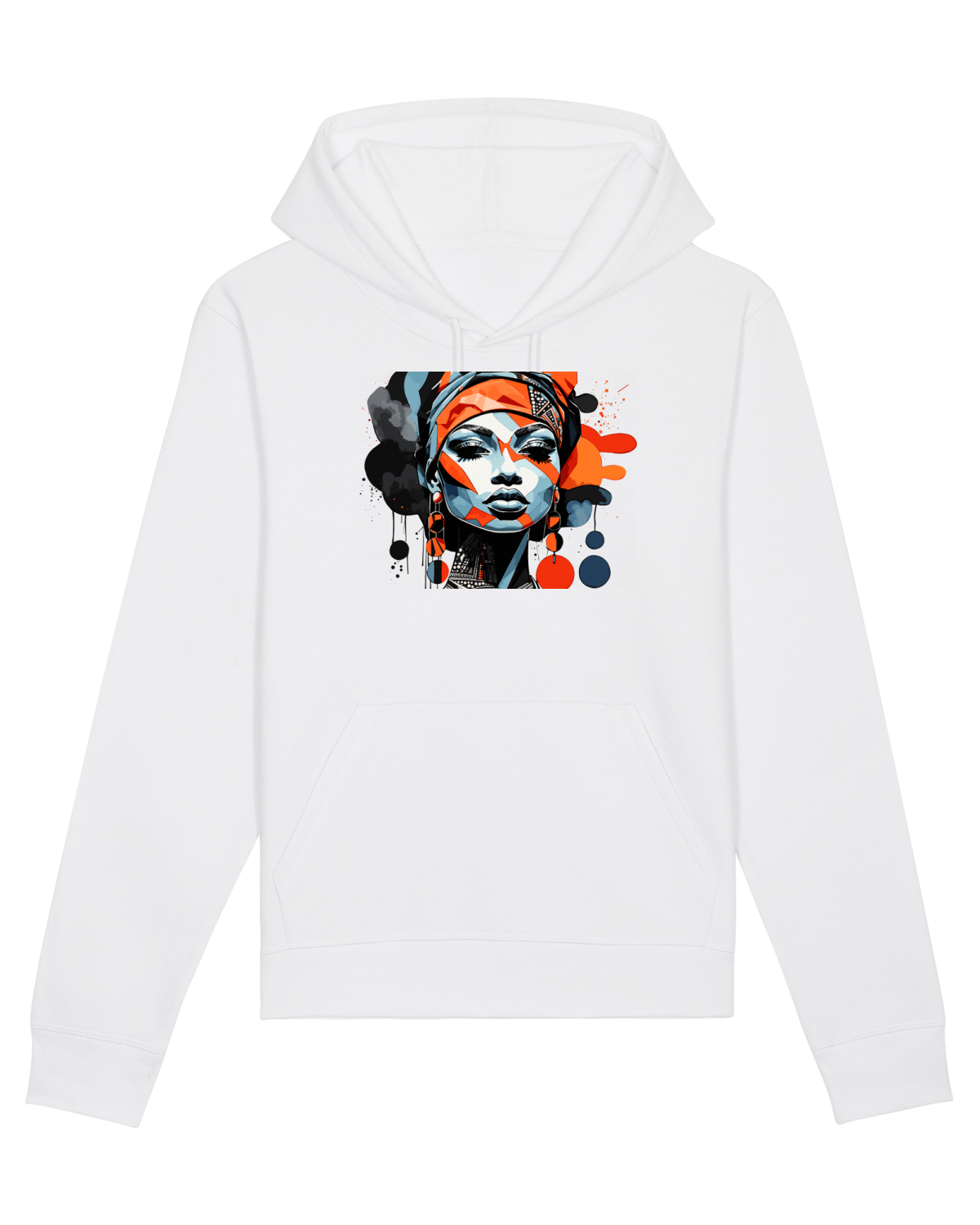 Hanorac Unisex Drummer White