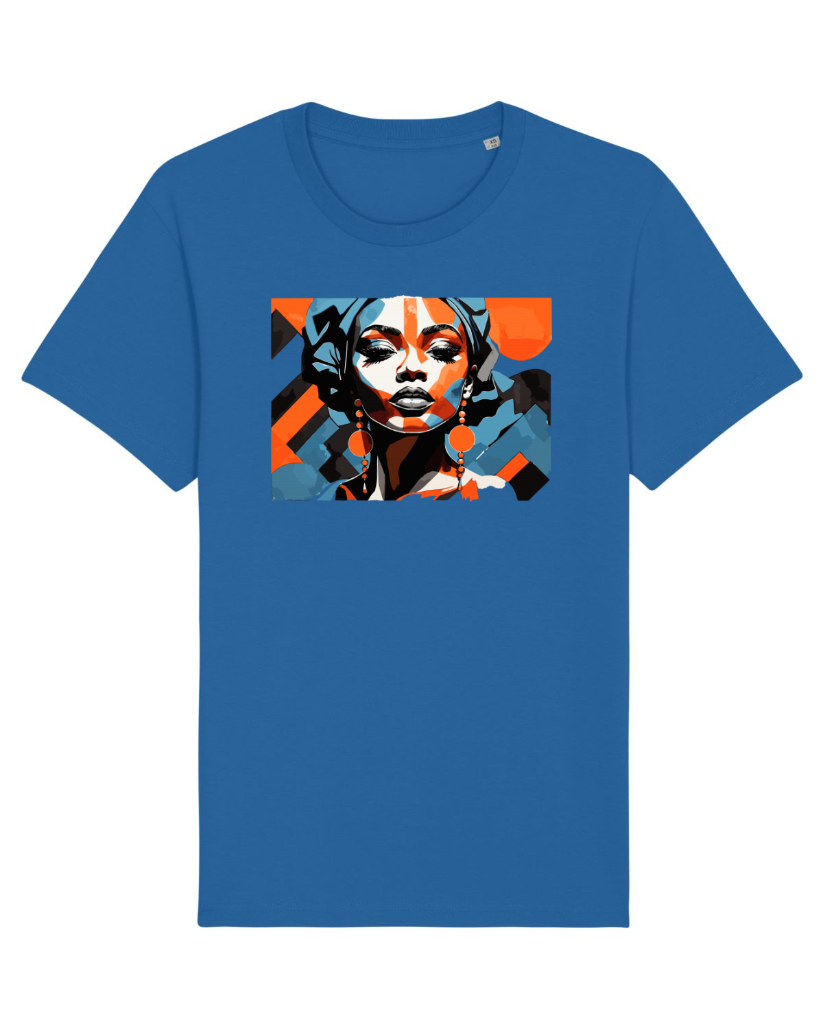 Tricou mânecă scurtă Unisex Rocker Royal Blue