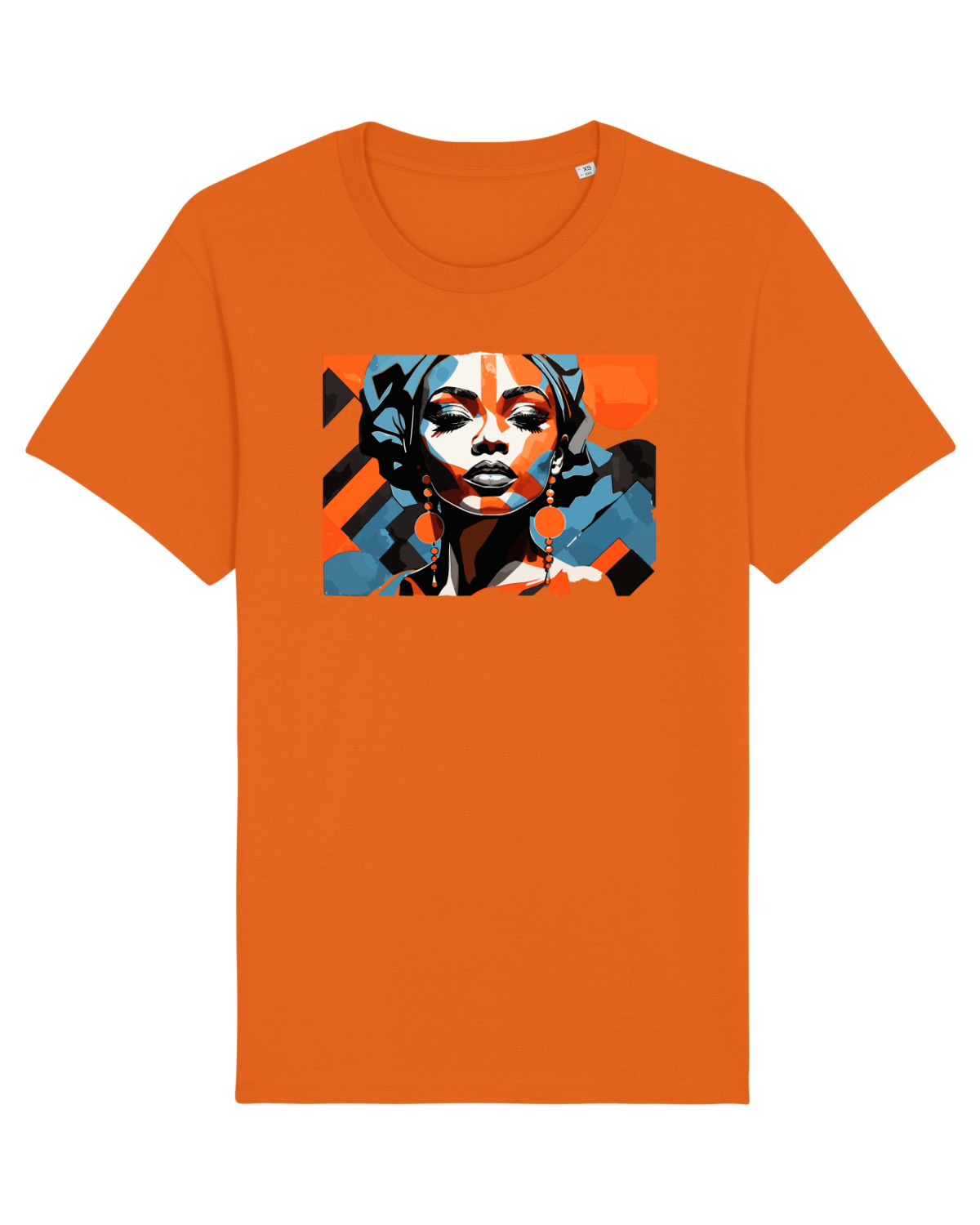 Tricou mânecă scurtă Unisex Rocker Bright Orange