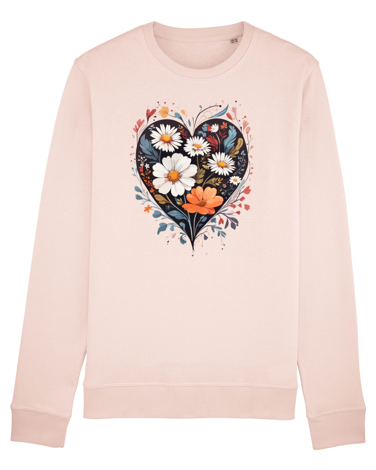 Bluză mânecă lungă Unisex Rise Candy Pink