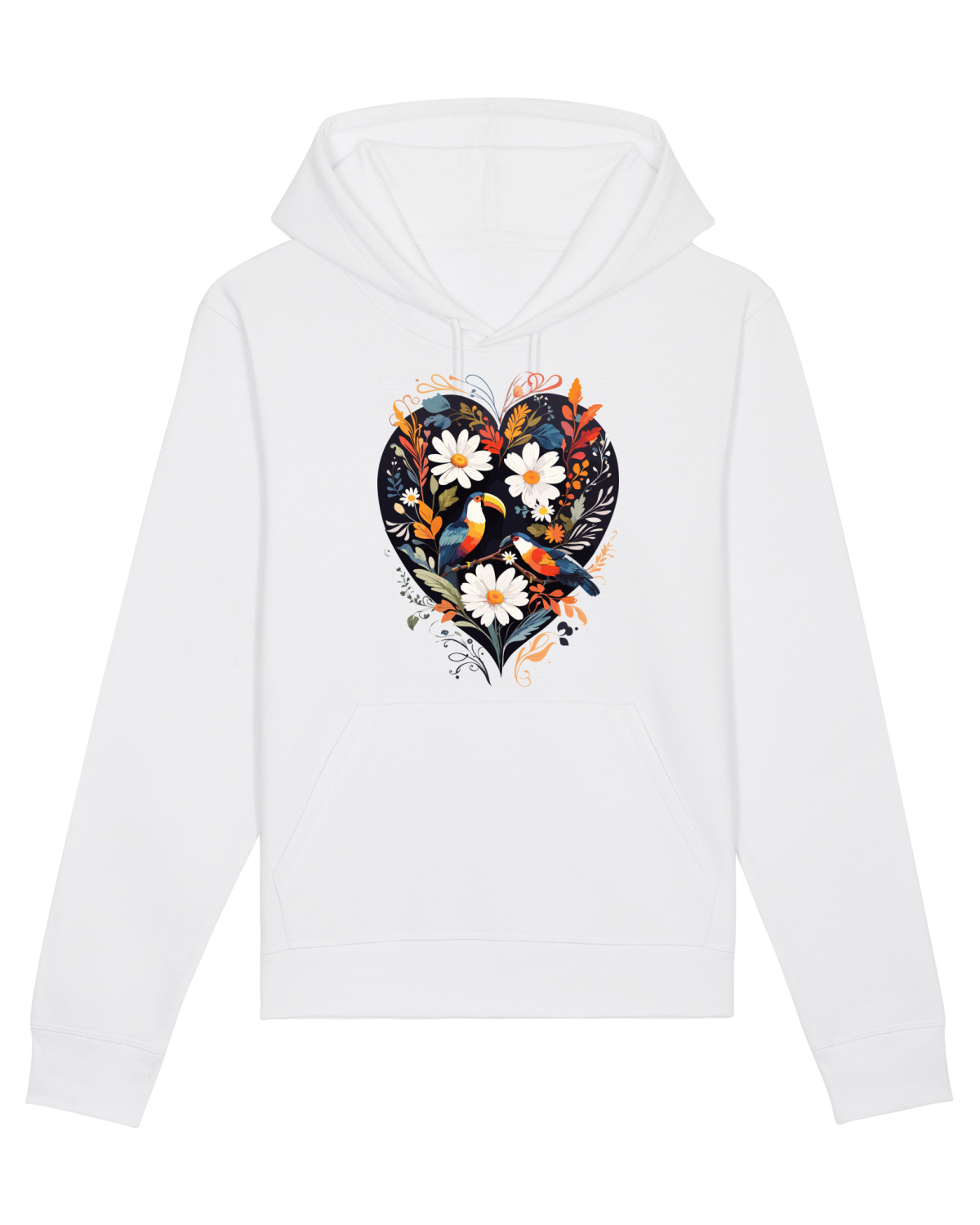 Hanorac Unisex Drummer White