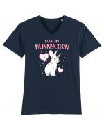 Love my Bunnycorn Tricou mânecă scurtă guler V Bărbat Presenter