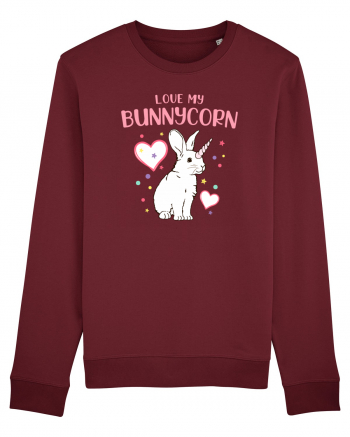 Love my Bunnycorn Burgundy