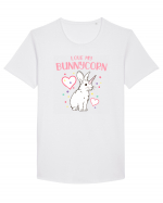 Love my Bunnycorn Tricou mânecă scurtă guler larg Bărbat Skater