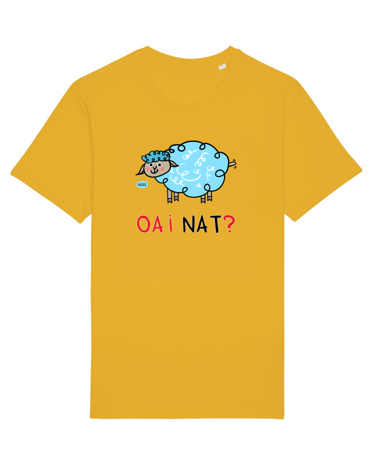 Tricou mânecă scurtă Unisex Rocker Spectra Yellow