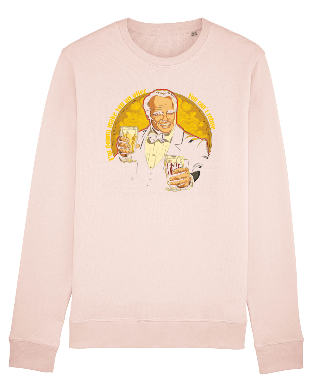 Bluză mânecă lungă Unisex Rise Candy Pink