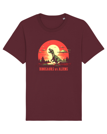 DINOZAURI vs EXTRATERESTRI / DINOSAURS vs ALIENS Burgundy