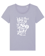 Family Cruise Tricou mânecă scurtă guler larg fitted Damă Expresser