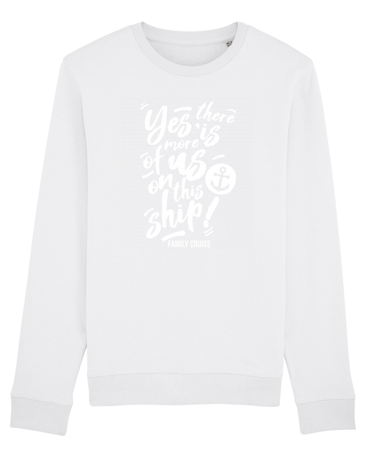 Bluză mânecă lungă Unisex Rise White