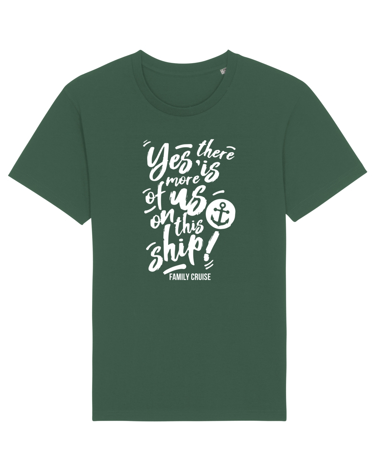 Tricou mânecă scurtă Unisex Rocker Bottle Green