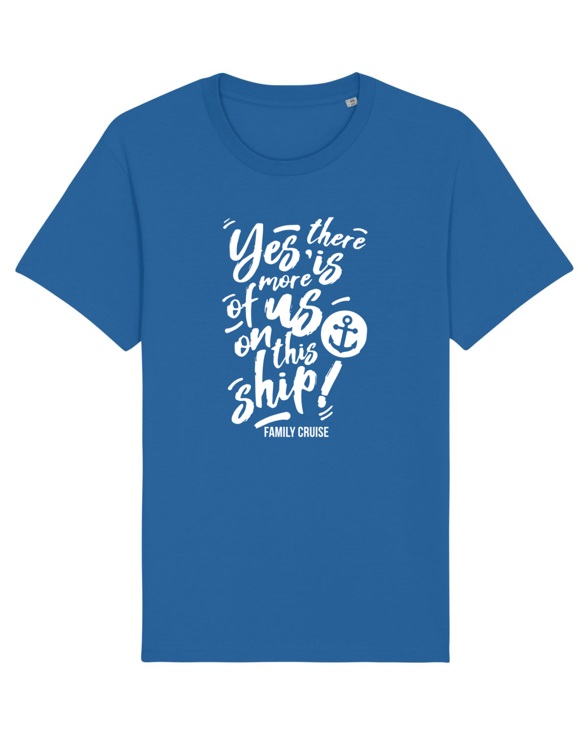 Tricou mânecă scurtă Unisex Rocker Royal Blue