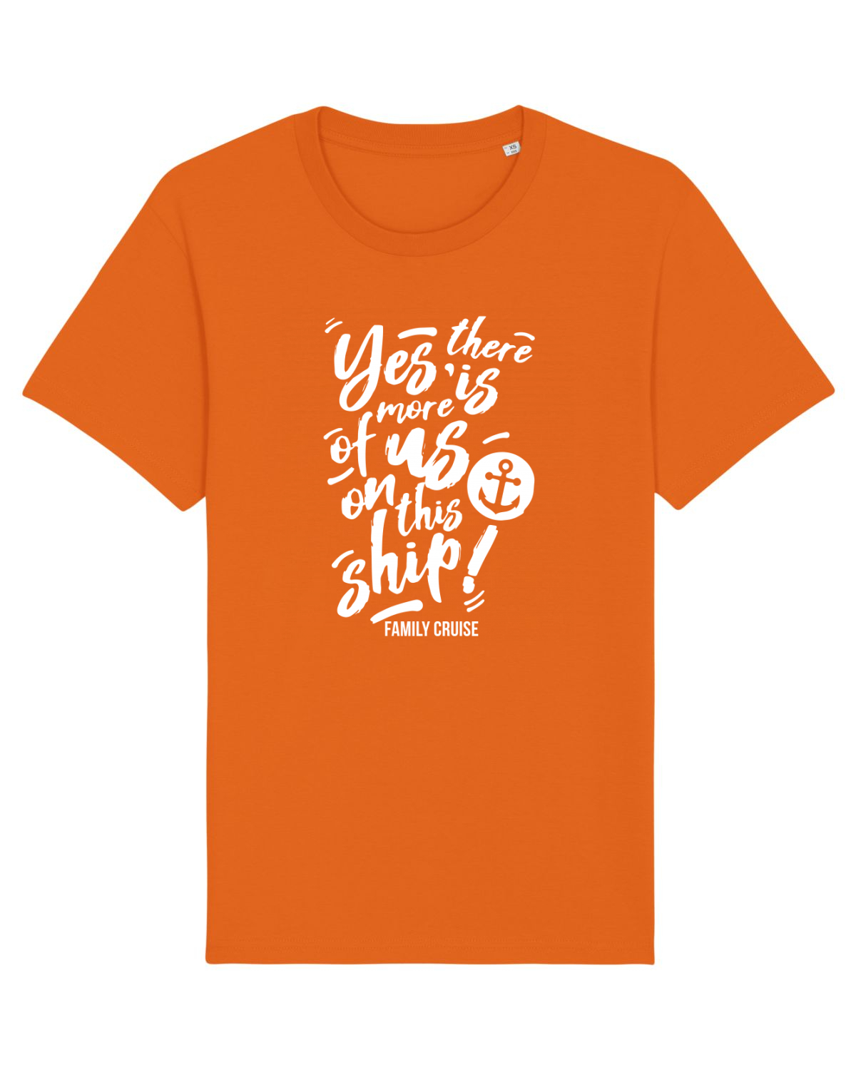 Tricou mânecă scurtă Unisex Rocker Bright Orange