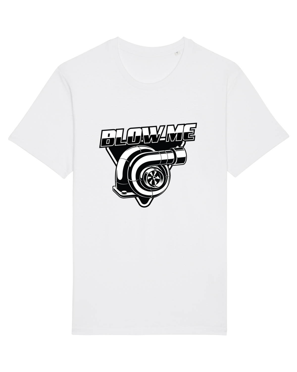 Tricou mânecă scurtă Unisex Rocker White